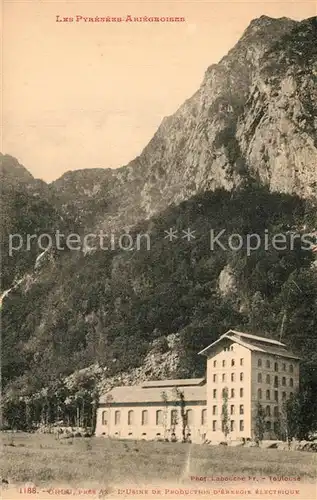 AK / Ansichtskarte Orlu_Ariege Usine de Production denergie electrique Orlu Ariege