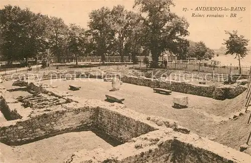 AK / Ansichtskarte Andernos les Bains Ruines romaines Andernos les Bains