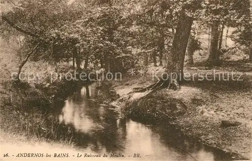 AK / Ansichtskarte Andernos les Bains Le Ruisseau du Moulin Andernos les Bains