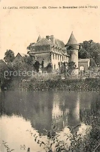 AK / Ansichtskarte Mauriac_Cantal Chateau de Sourniac Mauriac Cantal