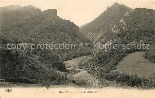 AK / Ansichtskarte Digne les Bains Vallon de Richelme Digne les Bains
