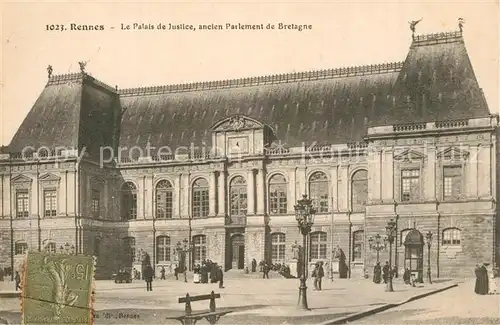 AK / Ansichtskarte Rennes_Ille et Vilaine Le Palais de Justice ancien Parlement de Bretagne 