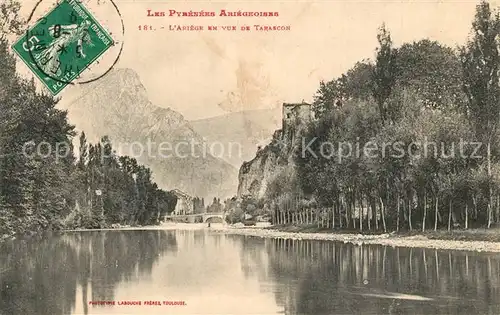 AK / Ansichtskarte Tarascon sur Ariege Vue generale Tarascon sur Ariege