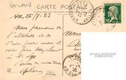 AK / Ansichtskarte Ax les Thermes Etablissement du Teich Ax les Thermes