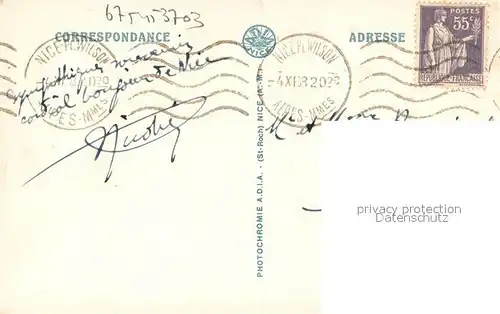 AK / Ansichtskarte Vence la Jolie Vue generale et les Baous Vence la Jolie