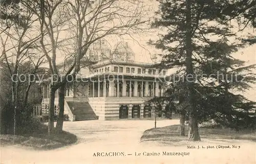 AK / Ansichtskarte Arcachon_Gironde Le Casino Mauresque Arcachon Gironde