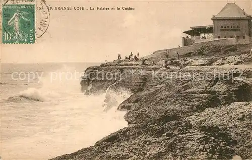 AK / Ansichtskarte La_Falaise et le Casino La Grande Cote La_Falaise