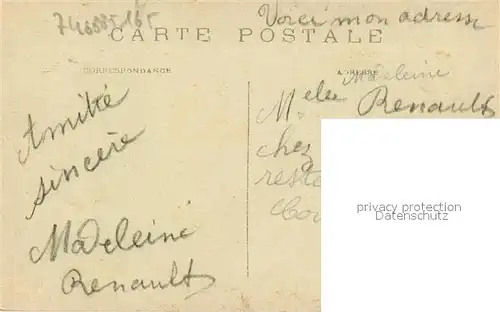 AK / Ansichtskarte Courtenay_Loiret La Promenade des Ormes Courtenay Loiret