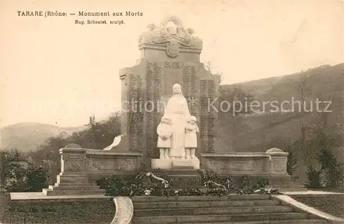 AK / Ansichtskarte Tarare Monument aux Morts  Tarare