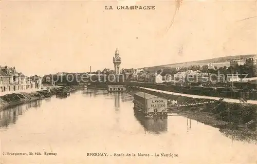 AK / Ansichtskarte Epernay_Marne Bords de la Marne La Nautique Epernay Marne