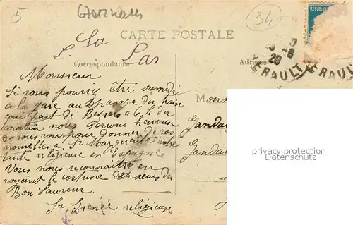 AK / Ansichtskarte Beziers Le Cloitre Beziers