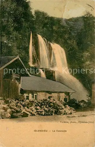 AK / Ansichtskarte Glandieu_Saint_Benoit La Cascade Glandieu_Saint_Benoit