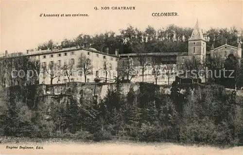 AK / Ansichtskarte Colombier_Allier Nos Chateaux dAnnonay et ses environs Colombier Allier