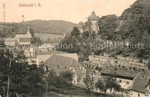 AK / Ansichtskarte Liebstadt Kirche und Schloss Kuckuckstein Liebstadt