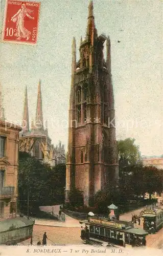 AK / Ansichtskarte Bordeaux Thur Pey Berland Bordeaux
