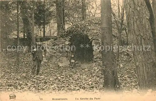 AK / Ansichtskarte Bonsecours_France La Grotte du Parc Bonsecours France