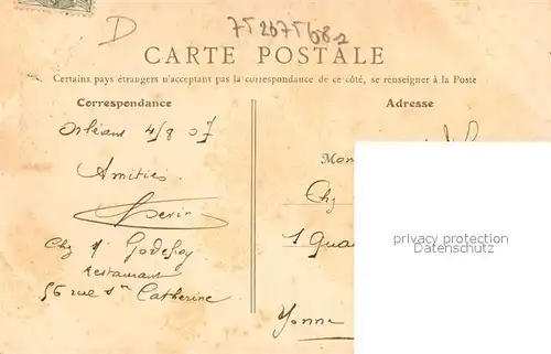 AK / Ansichtskarte Orleans_Loiret Le Mail et la Musique Orleans_Loiret