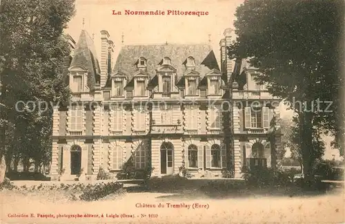 AK / Ansichtskarte Tremblay Omonville_Le Chateau du Tremblay Tremblay Omonville_Le