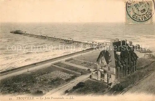 AK / Ansichtskarte Trouville Deauville La Jetee Promenade Trouville Deauville