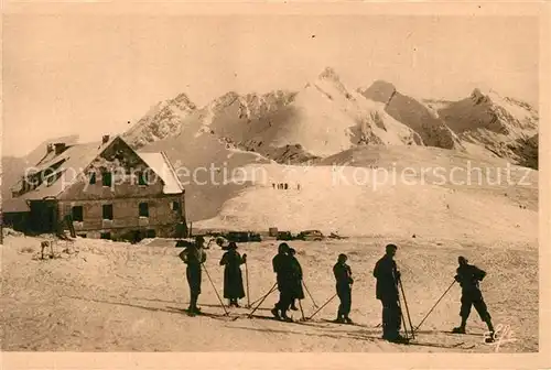 AK / Ansichtskarte Col_d_Aubisque Sports dHiver Hotel Col_d_Aubisque