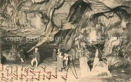 AK / Ansichtskarte Gargas_Hautes Pyrenees Grottes de Gargas Une des Grandes Salle dite Salles de la Cour d Assises Gargas Hautes Pyrenees