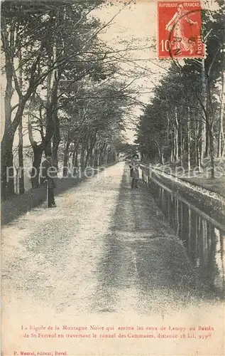 AK / Ansichtskarte Gaillac La Rigole de la Montague Noire qui amene les eaux de Lampy au Bassin de St Ferreol en traversant le tunnel des Cammazes  Gaillac