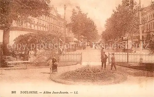 AK / Ansichtskarte Toulouse_Haute Garonne Allees Jean Jaures Toulouse Haute Garonne