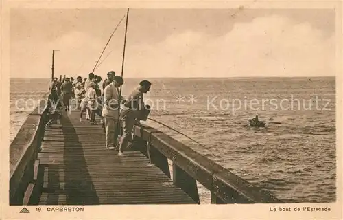 AK / Ansichtskarte Capbreton Le bout de l Estacade 