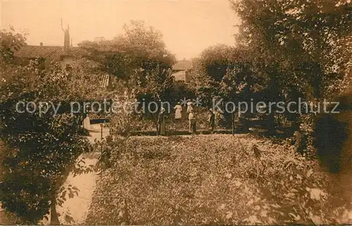 AK / Ansichtskarte Albi_Tarn Clinique du Dr Escudie Le Jardin Albi_Tarn