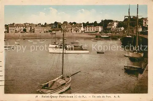 AK / Ansichtskarte Saint Quay Portrieux Un coin du Port Saint Quay Portrieux