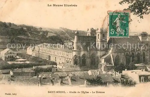 AK / Ansichtskarte Saint Mihiel Abside de lEglise La Division Saint Mihiel