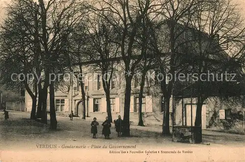 AK / Ansichtskarte Verdun_Meuse Gendarmerie Place du Gouvernement Verdun Meuse