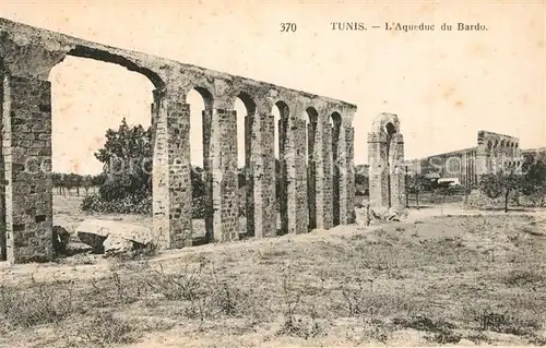 AK / Ansichtskarte Tunis Aqueduc du Bardo Tunis