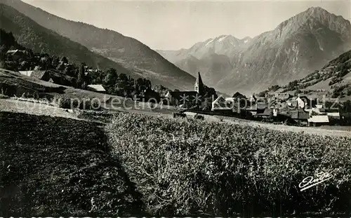 AK / Ansichtskarte Oz Vue generale au fond le Cornillon Alpes Francaises Oz