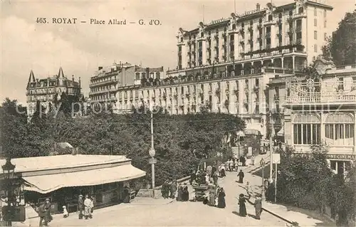 AK / Ansichtskarte Royat_Puy_de_Dome Place Allard Royat_Puy_de_Dome