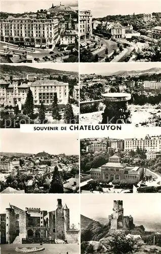 AK / Ansichtskarte Chatelguyon Vue generale Place Brosson Hotels Puy de Dome Etablissement Thermal Chateaux Chatelguyon
