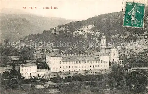 AK / Ansichtskarte Nice_Alpes_Maritimes Saint Pons Nice_Alpes_Maritimes