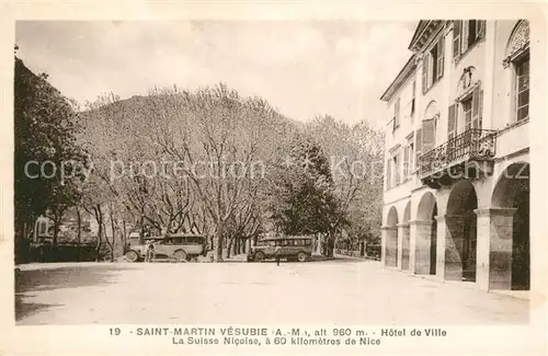 AK / Ansichtskarte Saint Martin Vesubie Hotel de Ville Saint Martin Vesubie