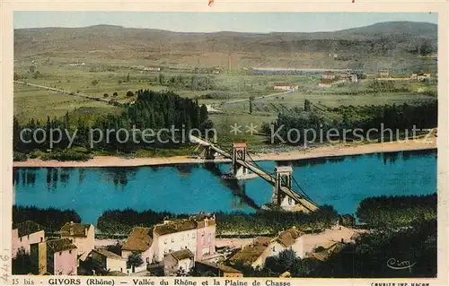 AK / Ansichtskarte Givors Vallee du Rhone et la Plaine de Chasse Givors