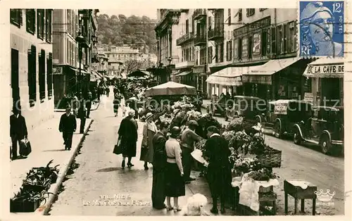 AK / Ansichtskarte Nice_Alpes_Maritimes Marche aux Fleurs  Nice_Alpes_Maritimes