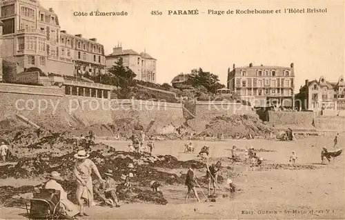 AK / Ansichtskarte Parame Plage de Rochebonne Hotel Bristol Parame