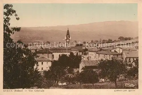 AK / Ansichtskarte Eveux_Rhone Vue generale Eveux Rhone