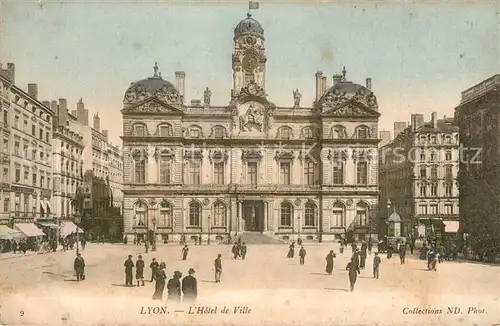 AK / Ansichtskarte Lyon_France Hotel de Ville Lyon France