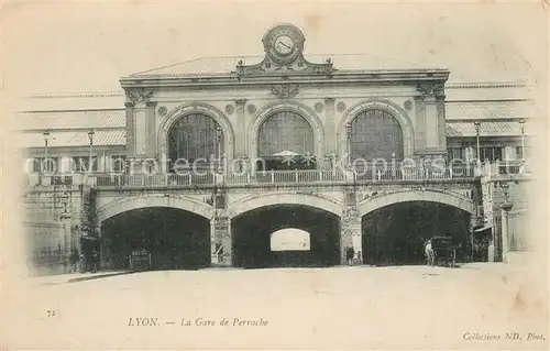AK / Ansichtskarte Lyon_France La Gare de Perrache Lyon France