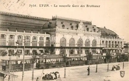 AK / Ansichtskarte Lyon_France La nouvelle Gare des Brotteaux Lyon France