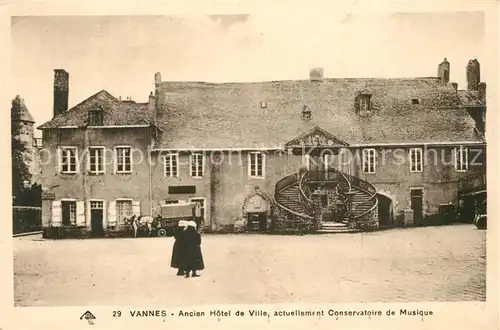 AK / Ansichtskarte Vannes Ancien Hotel de Ville actuellement Conservatoire de Musique Vannes