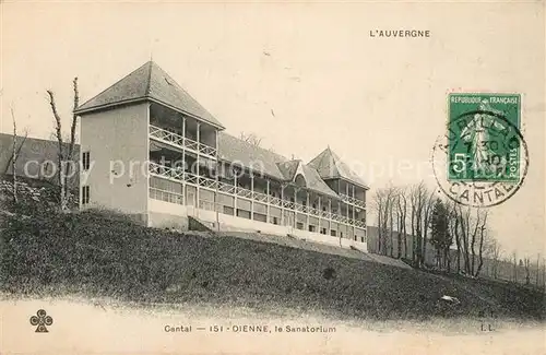 AK / Ansichtskarte Dienne_Cantal Le Sanatorium Dienne Cantal