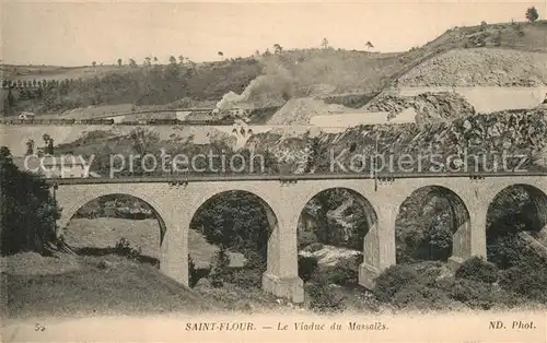 AK / Ansichtskarte Saint Flour_Cantal Le Viaduc du Massales Saint Flour Cantal