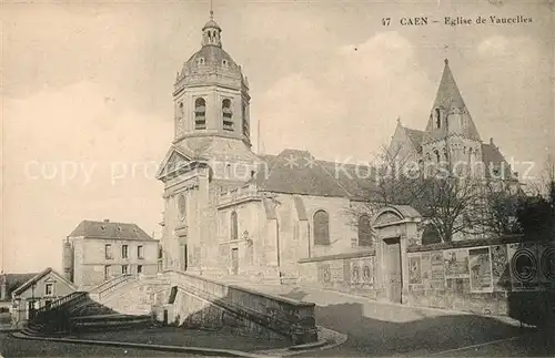 AK / Ansichtskarte Caen Eglise de Vaucelles Caen