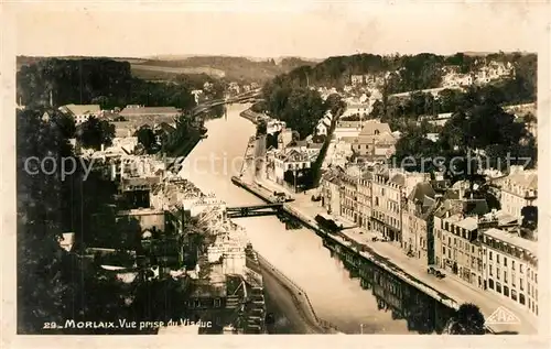 AK / Ansichtskarte Morlaix Vue prise du Viaduc Morlaix